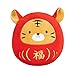 BTOSEP Coussins d'animaux en Peluche, Jouet de Figurine de Tigre Doux, poupée de Mascotte de Tigre de Nouvel an Chinois poupée en Peluche de Tigre Mignon Oreiller d'animaux en Peluche, 25cm
