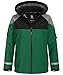 Produktbild Rock Creek Kinder Softshell Jacke Outdoor Jacke Windbreaker Übergangsjacke Anorak Kapuze Regenjacke Winterjacke Jungen Jacke Jacket KJ-101 Grau 158