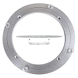 Lazy Susan rotante in lega di alluminio, Giradischi girevole da 120~1000 mm, silenzioso, girevole a 360°, con cuscinetto a sfere, 40 cm(40Cm)