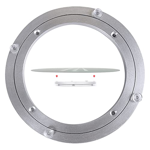 LuminaCreek Łożysko gramofonu ze stopu aluminium, łożysko gramofonu Srebrny stop aluminium, wiele rozmiarów(100Cm)