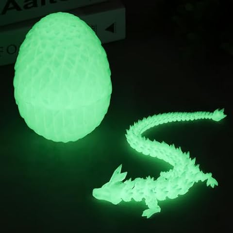 3D Printed Dragon in Egg Decoration Cover