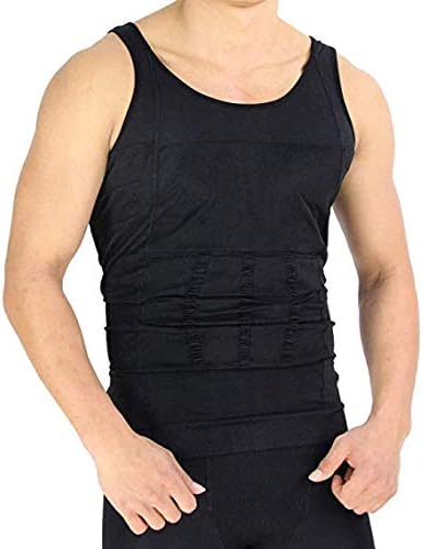 Pramukh Enterprice Slim n Lift Body Shaper Tummy Tucker Vest for Men (White, XXL)