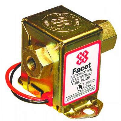 Genuine FACET 40105 Solid state FUEL PUMP electric 12V Universal made in USA