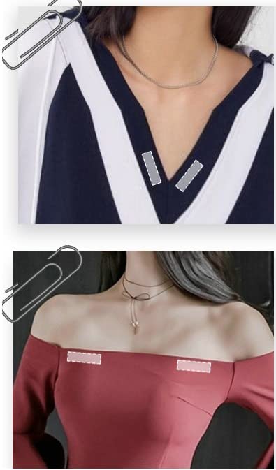 Miniatura 3 de Husky - Cinta adhesiva de doble cara para moda ropa y cuerpo color transparente para todos los tonos de piel adhesivo resistente todo el día y suave