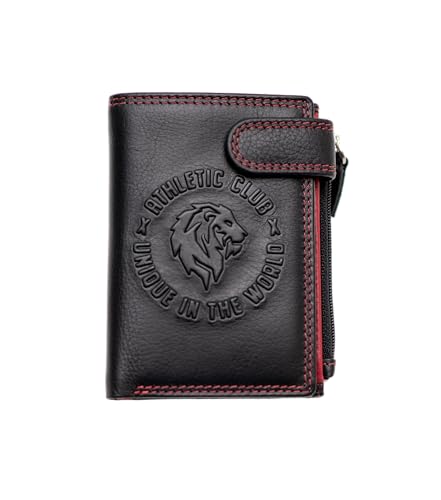 Tarjetero Athletic Club de piel oficial con monedero y diseño exclusivo