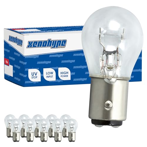 XENOHYPE 10x P21/5W Premium BAY15d 12 V 21/5 Watt Kugellampe