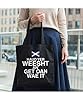 Hippowarehouse Haud yer weesht an get oan wae it Tote Shopping Gym Beach Bag 42cm x38cm, 10 litres #1