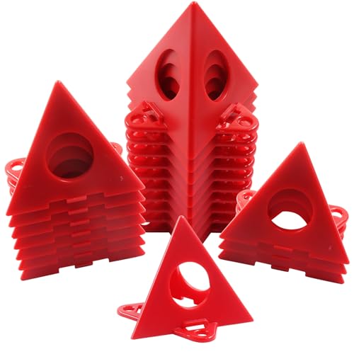 Moicstiy 50pcs Painters Painting Pyramid Stands, Mini Cones for Cabinet