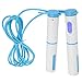 Corde Sautant Skip, Exercice Sauter Une Corde De Saut Intelligent Comptage Intelligent Cordon sans Fil De Corde De Fitness Equipmentblue Poignée Blanche + Corde De Fil d'acier + 2 Pcs Ballon