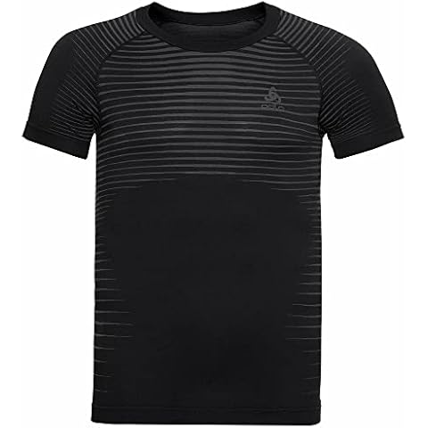 Odlo Herren Unterhemd BL TOP Crew Neck s/s Performance Light, Black, M, 188152_15000_M Cover