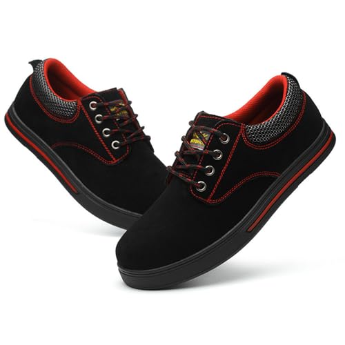 Rojeam Chef Shoes Men Lightweight Kitchen Shoes Women Work Shoes Waterproof Garden Hospital Restaurant Food Service Shoes, Black, 8 US