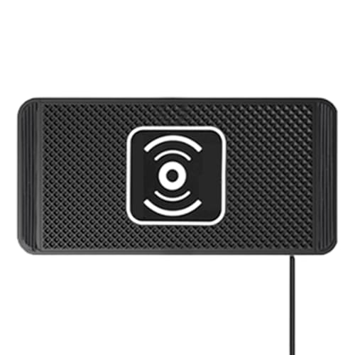 Arrovarp ワイヤレスカーチャージャー | カーワイヤレス電話充電器 39インチケーブル 自動検知 滑り止め充電マット 携帯電話 車両 トラック 長距離旅行用