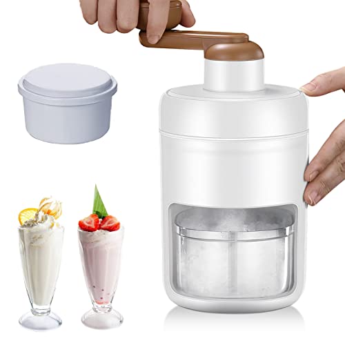 Image of Slushie Machine, Shaved Ice Machine Snow Cone Machine Shaved Ice Machine - BPA Free with Free Ice Cube Trays, Portable Ice Crusher and