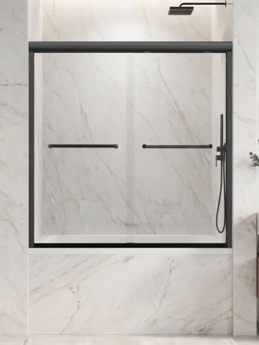 Bathtub Door with Towel Bars