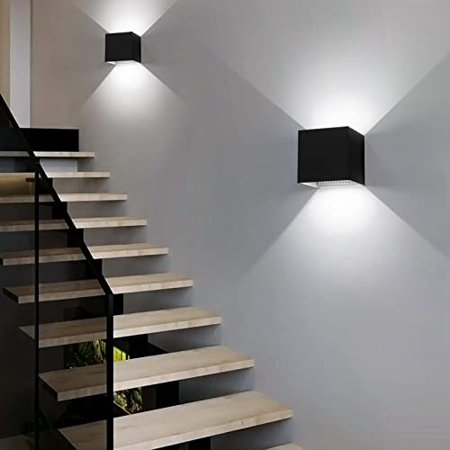 KAWELL Modern Wall Lamp LED Wall Light Up and Down Adjustable Beam Angle Aluminum Wall Wash Light Waterproof IP65 Indoor Outdoor for Bathroom Bedroom Corridor Living Room Stairs Garden - Image 4