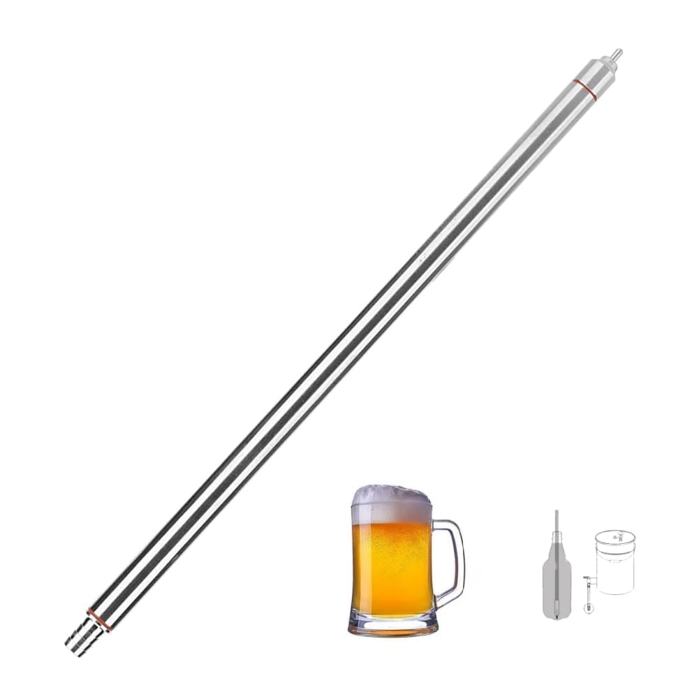 Professionale Riempitore per bottiglie di birra 13,7 in acciaio inossidabile, caricato a molla bottiglia di birra riempitrice