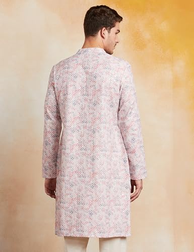 Image of Symbol Premium Men's Embroidery Sequined Long Kurta