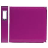 We R Memory Keepers 30655-9 Classic Leather 3-Ring Binder Album, 12 by 12