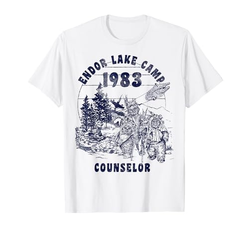 T-shirt Star Wars Endor pour afficher un look vintage authentique sans sacrifier le confort
