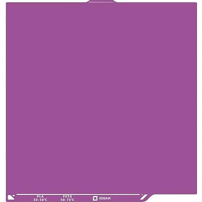 260x271mm Cold Build Plate for Elegoo Centauri Carbon/Centauri Carbon 2 Room Temperature Print Double Sided Upgrade Plate Removable Surface Platform for PLA/PETG Anti-Warping Easy to Clean