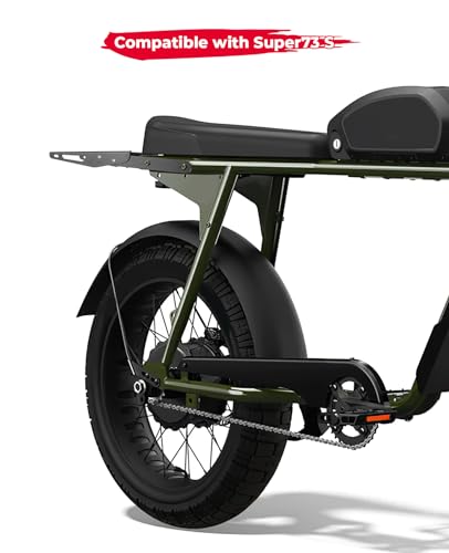 KEMIMOTO Rear Rack Aluminum Compatible with Super 73 Z/S Bike Cargo Rack Luggage Rack Compatible with Z/S Super 73 Electric Bike Accessories - Image 4