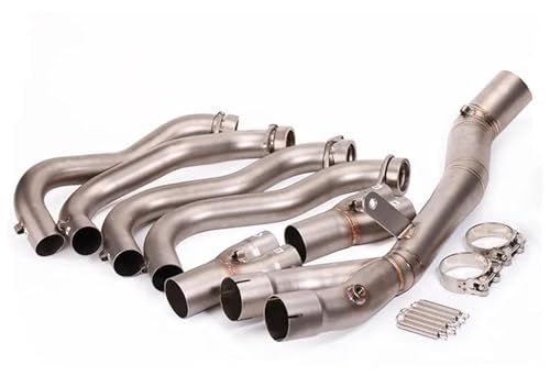 Tuyau d'échappement moto anti-rouille pour réparer collecteur Yamaha MT10