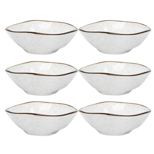 Tigelas em Porcelana Oxford Ryo Maresia, 500ml, Conjunto de 6