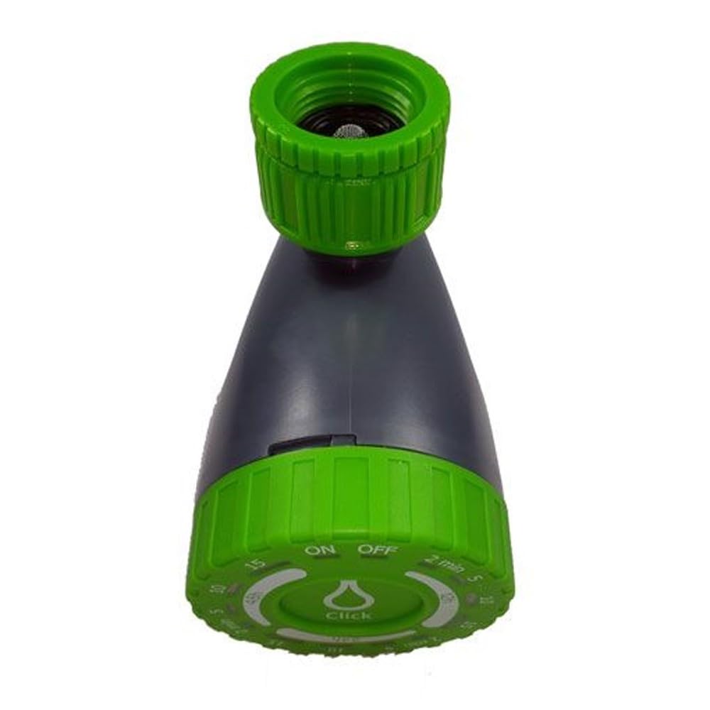 Programmateur de robinet à piles Rain Click | Programmateur d'arrosage Rain Click | Minuterie d'arrosage réglables - Jardinage