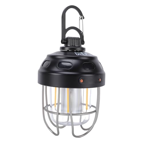 Lanterne de camping portable Zunate en métal contre l'obscurité en pleine nature multi-mode