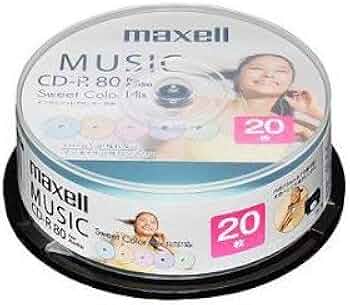 Amazon.co.jp: 日立マクセル 音楽用CD-R インクジェットプリンター対応