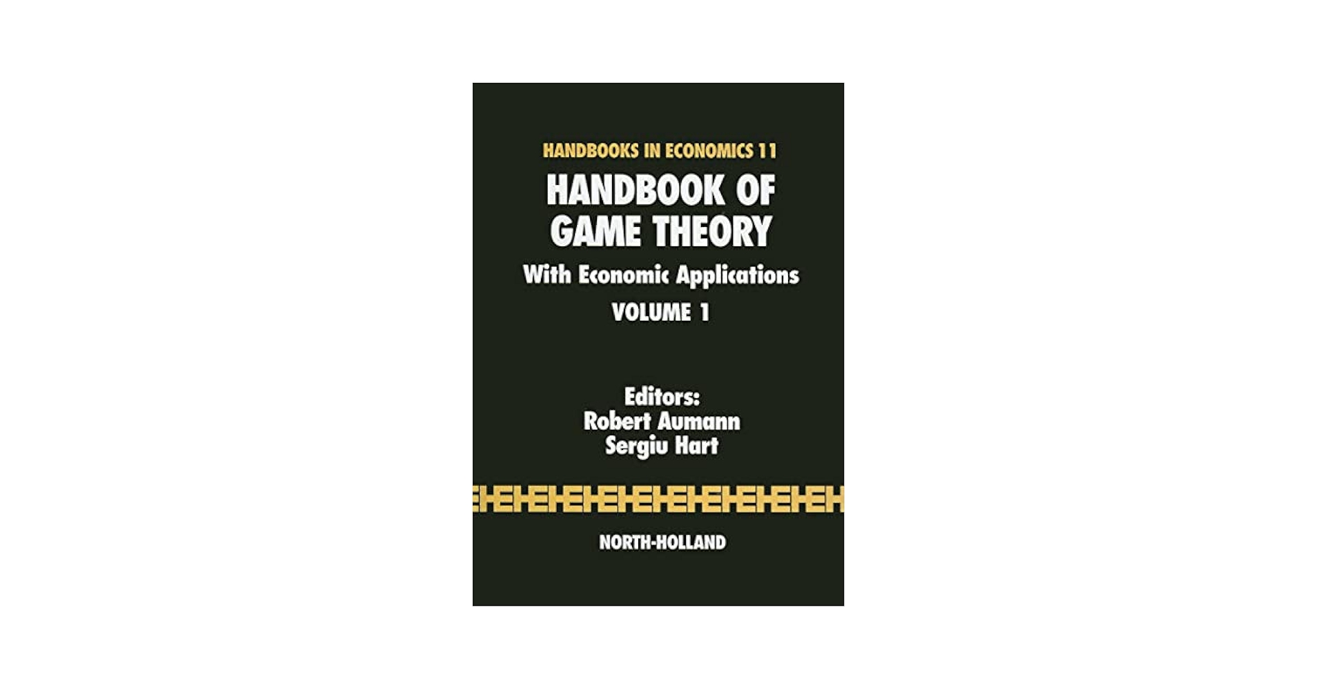 Amazon.com: Handbook of Game Theory with Economic