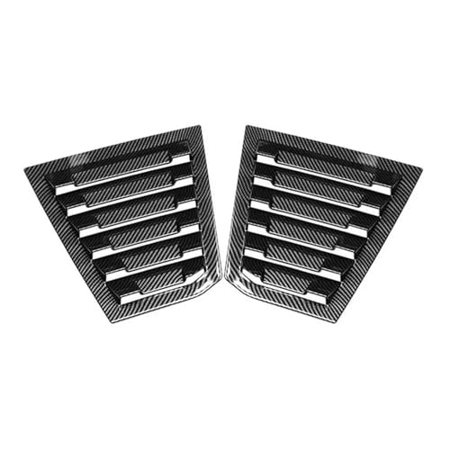 Persiennes de vitre latérale Cruze 2016-2019 aspect carbone autocollant