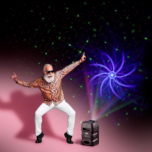 Ngs Wild Club - Altoparlante Portatile Bluetooth 5.2 Con 80 W Di Potenza Tws Luci Laser Doppio Ingresso Microfono Porta Usb/Aux/Tf Batteria Ricaricabile Da 5400 Mah Karaoke Suono Led Rgb - 5