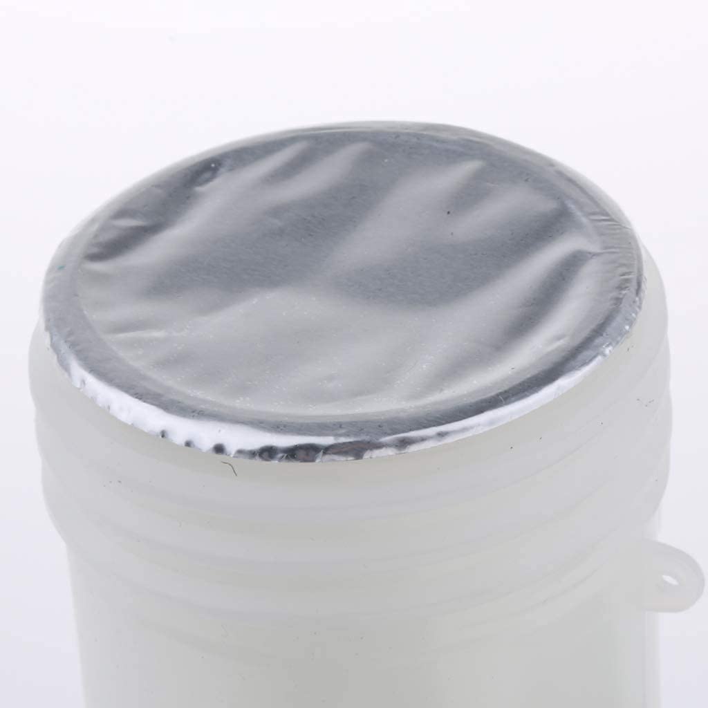 Yikko Adaptateur universel pour réservoir d'eau IBC, vanne à papillon en polyéthylène haute densité, noir + blanc + bleu, 75 mm DN50