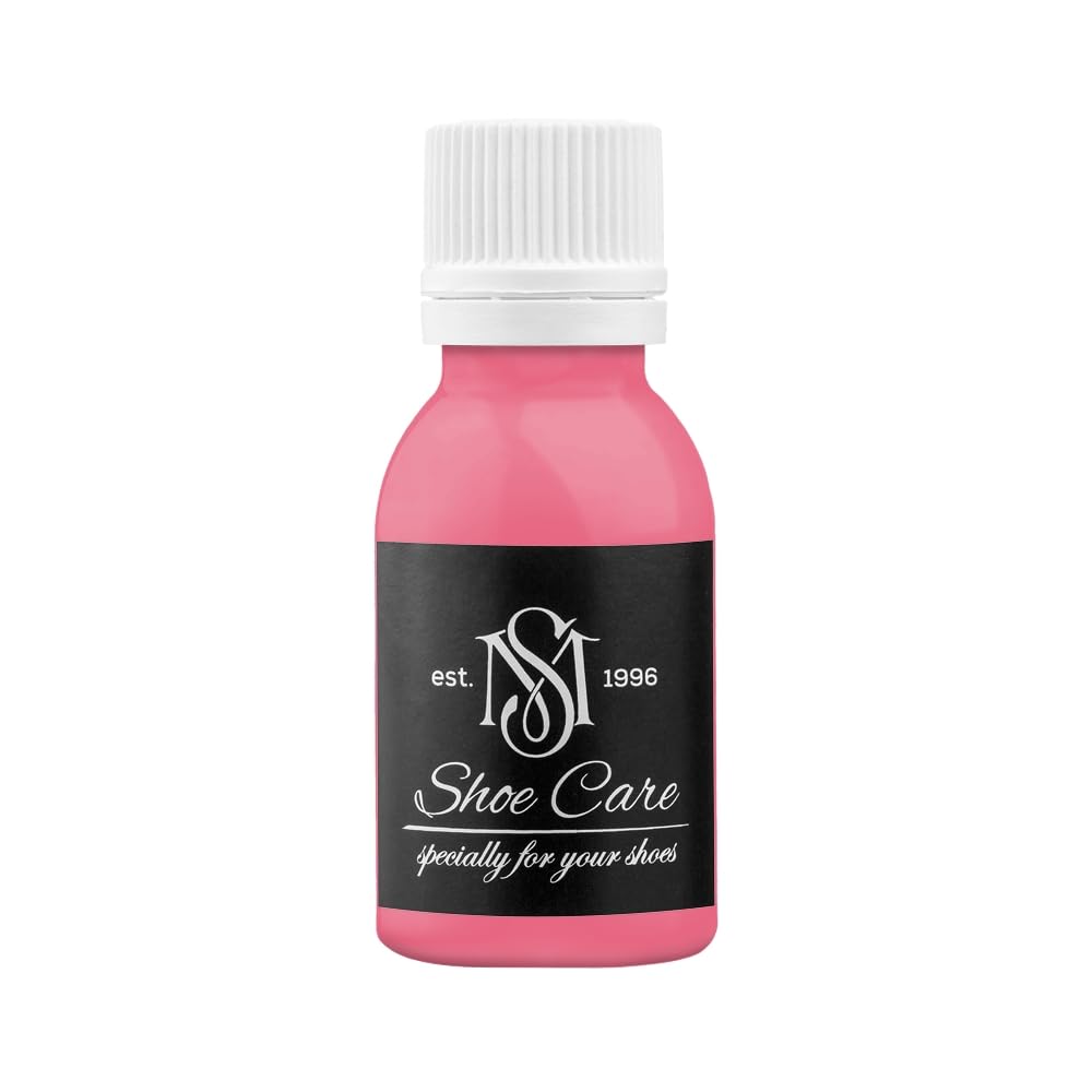 Peinture Cuir Haute Couvrance MAVI STEP Rouge Framboise Profond Teinture Chaussures Sneakers 50 ml