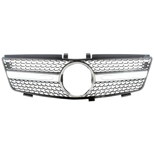 Grille de radiateur avant pour Mercedes ML W164 2005-2008 calandre noire tuning