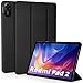 EasyAcc Hülle für Xiaomi Redmi Pad 2 11 Zoll, Schutzhülle Ultradünne PU Leder mit Standfunktion und Auto Wachen/Schlafen Schutzhülle Kompatibel mit Redmi Pad 2 (Schwarz)