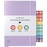 Papercode Daily Planner 2023 - Simple Elephant Undated Daily, Weekly, and Monthly Calendar Planner f