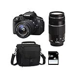 CANON EOS 700D + 18 55 IS STM + 75 300 III GARANTI 3 ans + Sac + SD 4Go