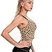 Casual Support Yoga Bra Cool Cheetah Leopard Print, Padded Gym Running Workout Tank, Wirefree Sports Top for Women & Girls