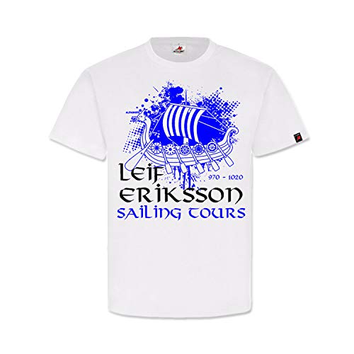 T-shirt Sailing Tours Leif Eriksson pour vos sorties en mer et loisirs