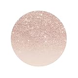 El papel pintado de oro rosa mejora la estética de tu hogar con nuestros imanes magnéticos redondos para refrigerador, diversos temas