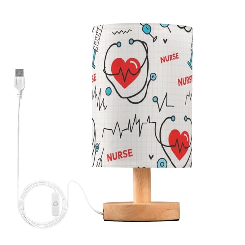 Lámpara de mesa decorativa para bebés Nurse Elements miniatura 1