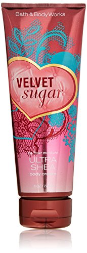 Bath & Body Works VELVET SUGAR 24 Hour Moisture Ultra Shea Body Cream 8 oz / 226 g image 3