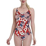 Women's One Piece Swimsuits Sexy Fashion Swimwear Halter Unique Bathing Suits for Summer Vacation,...