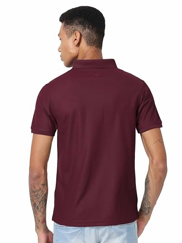 Image of STELLERS Men's Premium Polo T-Shirt Wrinkle Free Quick Dry Soft and Feather Touch Feel Regular Fit