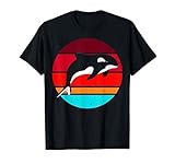Photo Gallery acquariofilo oceano retro animale orca balena assassina maglietta Photo Gallery acquariofilo oceano retro animale orca balena assassina maglietta