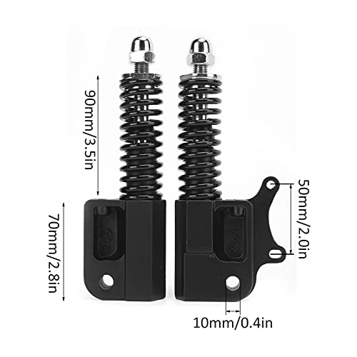 Amortisseurs de Scooter électrique,Suspension D'amortisseurs à Ressort Hydraulique de Fourche Avant épaississant de 10 Pouces Compatible avec Amortisseur Avant Trottinette Électrique