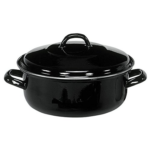 Karl Krüger KB22 Kölner Bräter Nostalgie, Emaille, schwarz, 22...