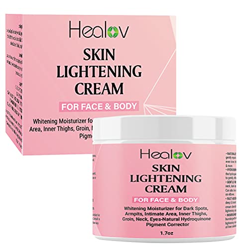 Kojic Acid Cream for Face & Body - All Natural Kojic Acid with Collagen Skin Cream - Kojic Face Cream for Even Tone, Bright Complexion, Glowing Skin - 1.7oz Kojic Acid Cream for All Skin Types